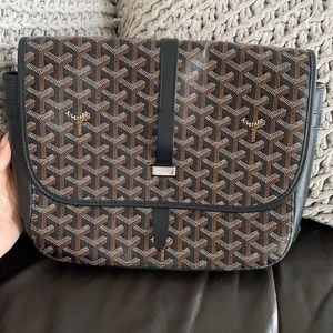 Authentic Goyard Belvedere Ii Messenger Bag.